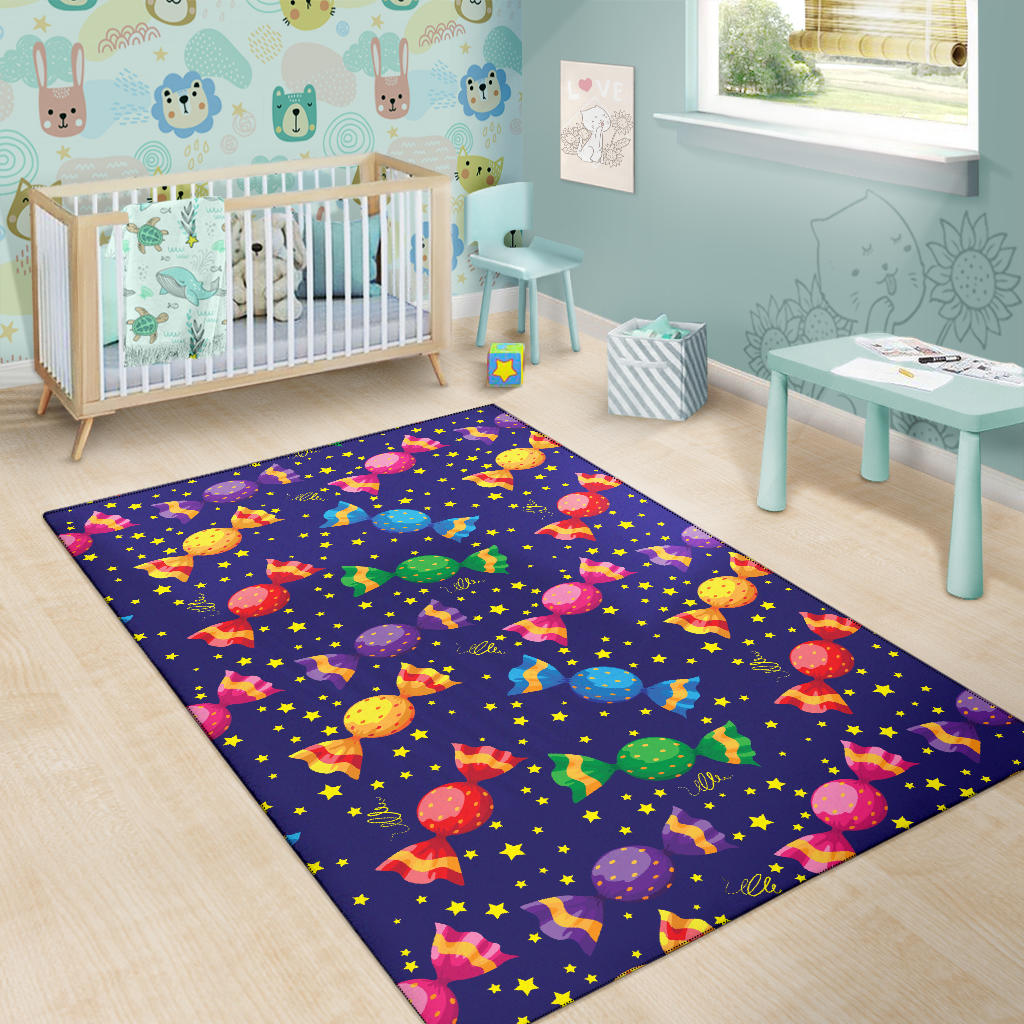 Candy Pattern Print Design CA06 Area Rugs