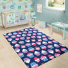 Cupcake Pattern Print Design CP04 Area Rugs