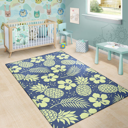 Pineapple Pattern Print Design PP07 Area Rugs