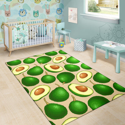 Avocado Pattern Print Design AC010 Area Rugs