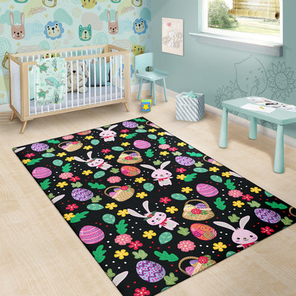 Easter Eggs Pattern Print Design RB05 Area Rugs