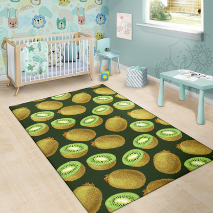 Kiwi Pattern Print Design KW04 Area Rugs