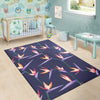 Bird Of Paradise Pattern Print Design BOP015 Area Rugs