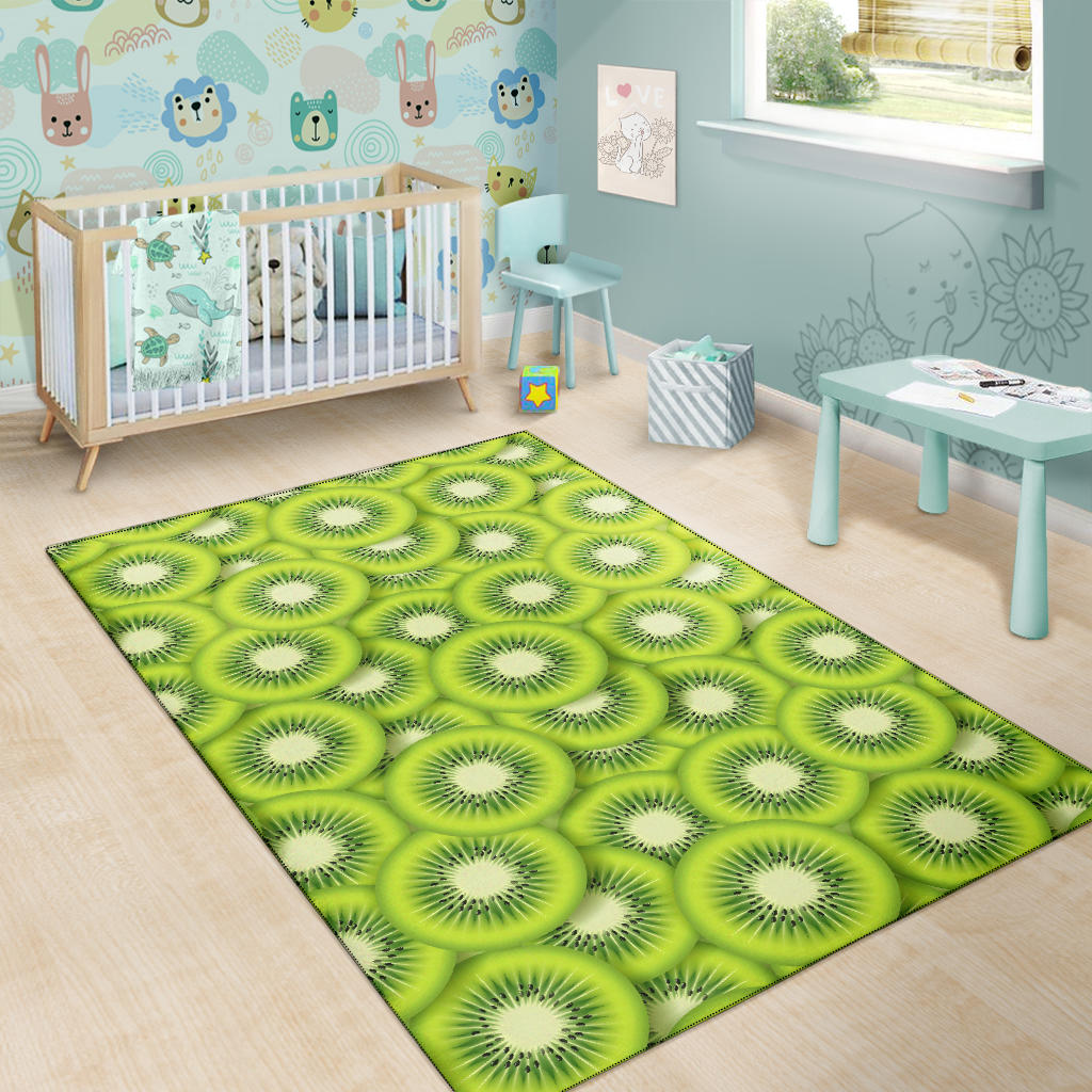Kiwi Pattern Print Design KW01 Area Rugs