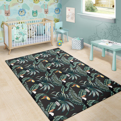 Rainforest Pattern Print Design RF06 Area Rugs
