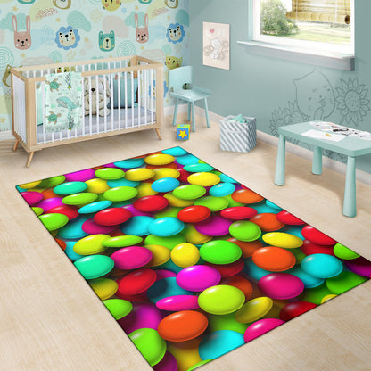 Candy Pattern Print Design CA03 Area Rugs
