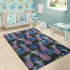 Pineapple Pattern Print Design PP04 Area Rugs