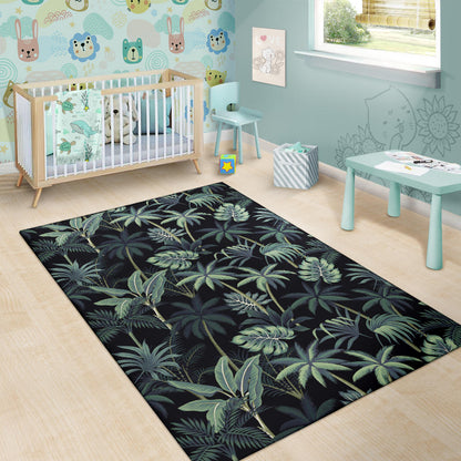 Rainforest Pattern Print Design RF02 Area Rugs