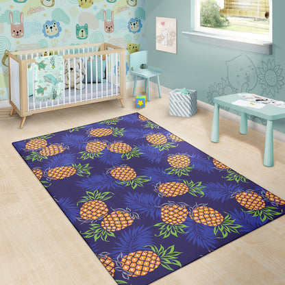 Pineapple Pattern Print Design PP02 Area Rugs