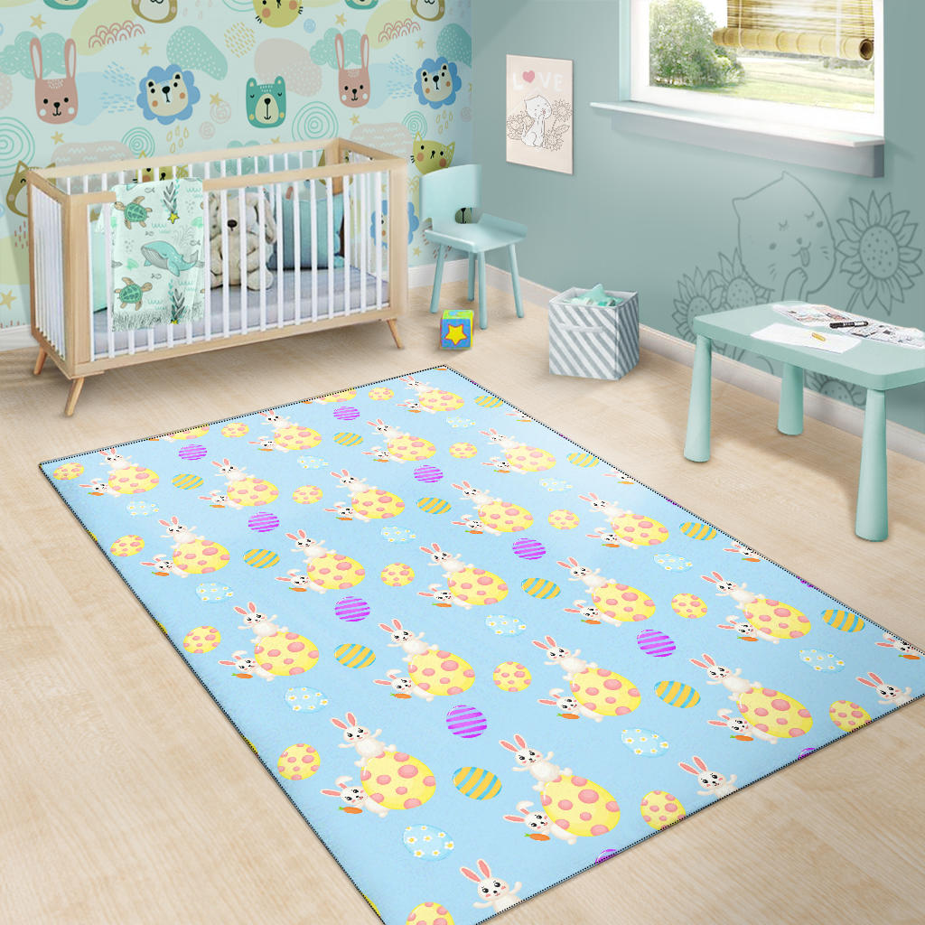 Easter Eggs Pattern Print Design RB015 Area Rugs