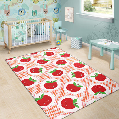 Apple Pattern Print Design AP08 Area Rugs