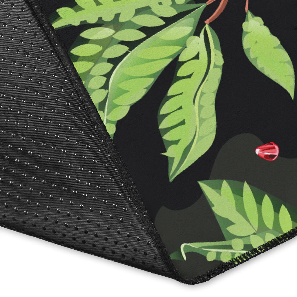 Pomegranate Pattern Print Design PG06 Area Rugs