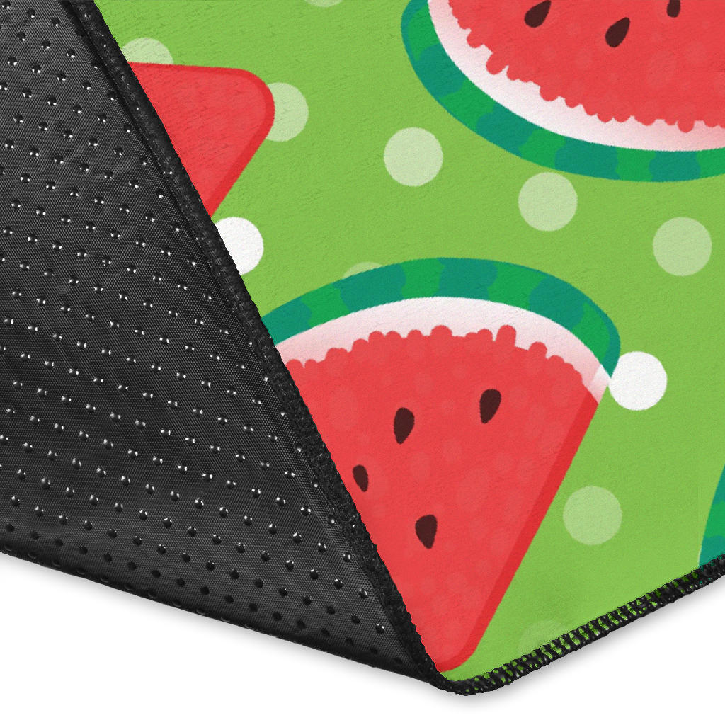 Watermelon Pattern Print Design WM05 Area Rugs