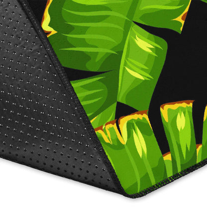 Banana Leaf Pattern Print Design BL06 Area Rugs