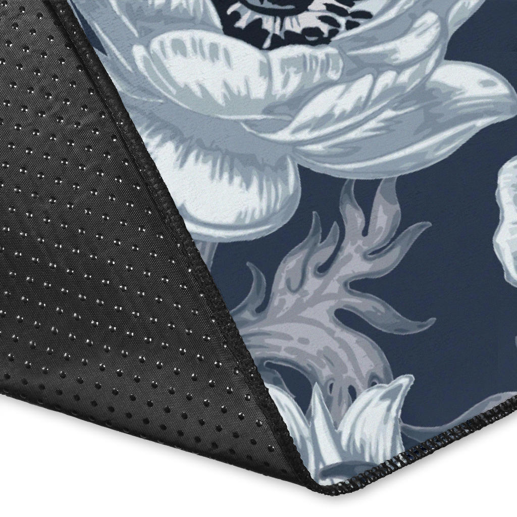 Anemone Pattern Print Design AM09 Area Rugs