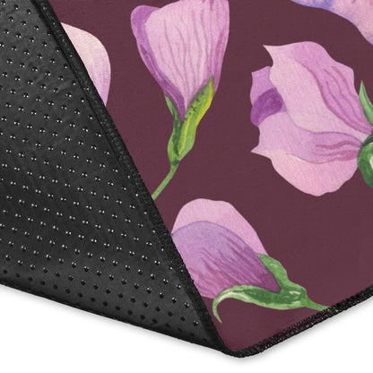 Peony Pattern Print Design PE010 Area Rugs