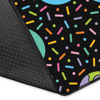 Donut Pattern Print Design DN012 Area Rugs