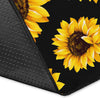Sunflower Pattern Print Design SF05 Area Rugs