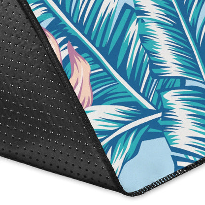 Tropical Flower Pattern Print Design TF01 Area Rugs