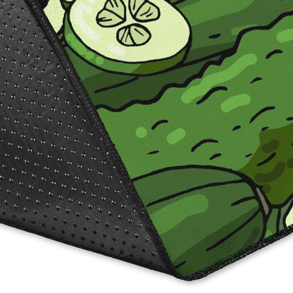 Cucumber Pattern Print Design CC01 Area Rugs