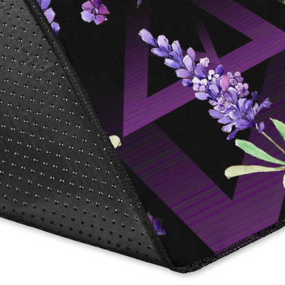 Lavender Pattern Print Design LV07 Area Rugs