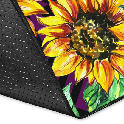 Sunflower Pattern Print Design SF012 Area Rugs