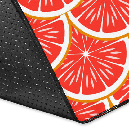 Grapefruit Pattern Print Design GF07 Area Rugs