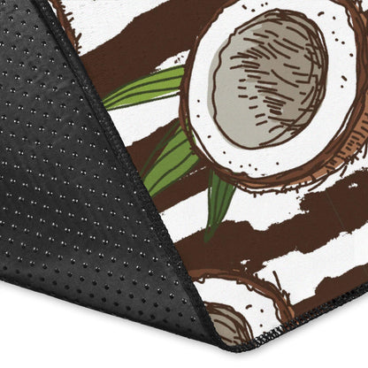 Coconut Pattern Print Design CN04 Area Rugs