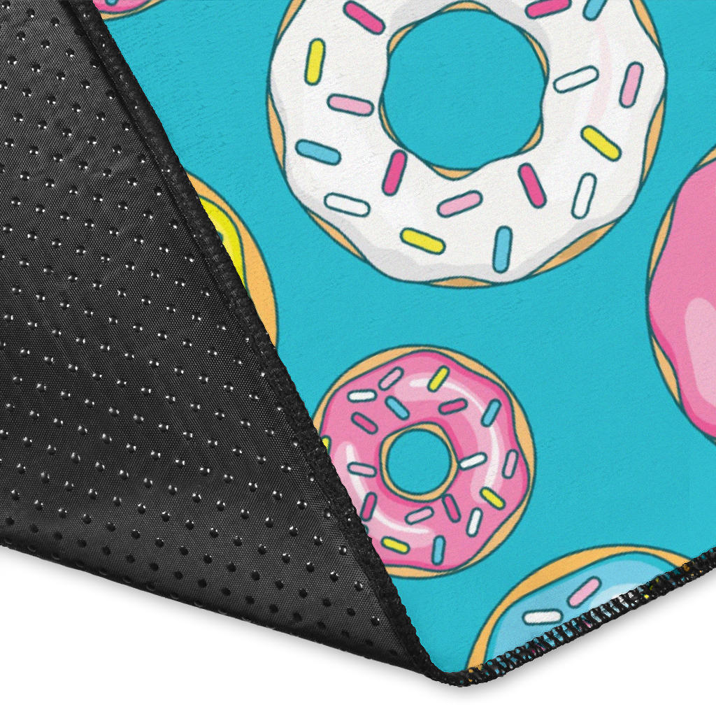 Donut Pattern Print Design DN013 Area Rugs
