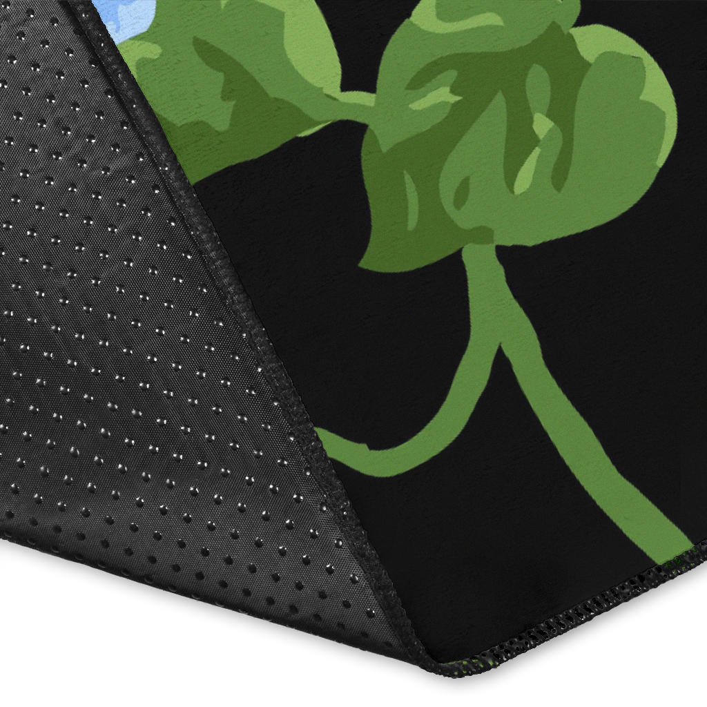 Morning Glory Pattern Print Design MG04 Area Rugs