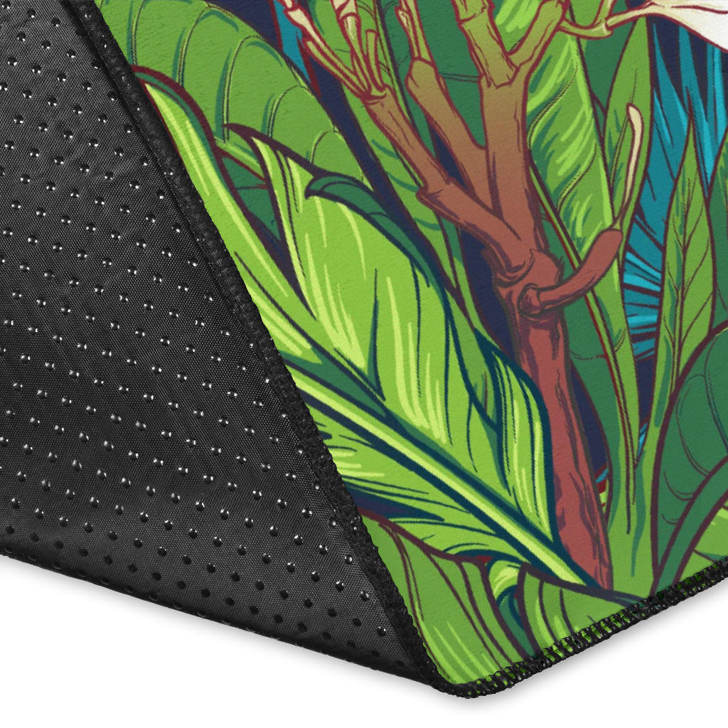 Rainforest Pattern Print Design RF01 Area Rugs