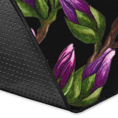 Magnolia Pattern Print Design MAG010 Area Rugs