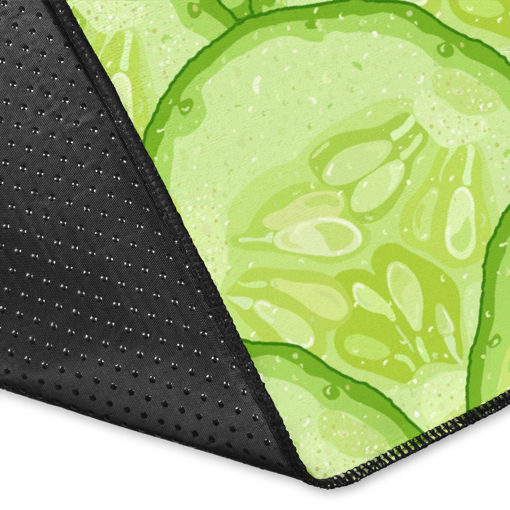 Cucumber Pattern Print Design CC04 Area Rugs