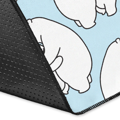 Polar Bear Pattern Print Design PB08 Area Rugs