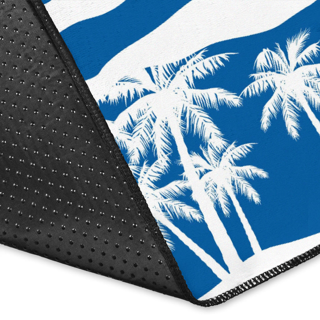 Hawaiian Themed Pattern Print Design H021 Area Rugs