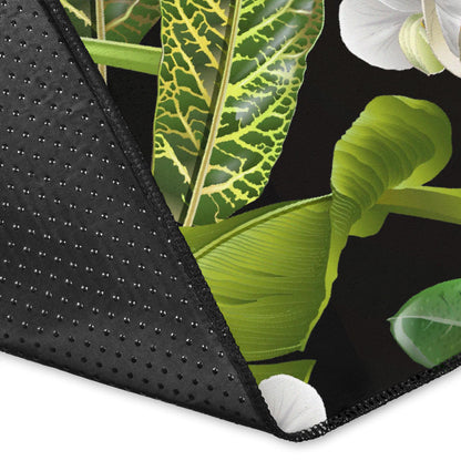 Tropical Flower Pattern Print Design TF026 Area Rugs