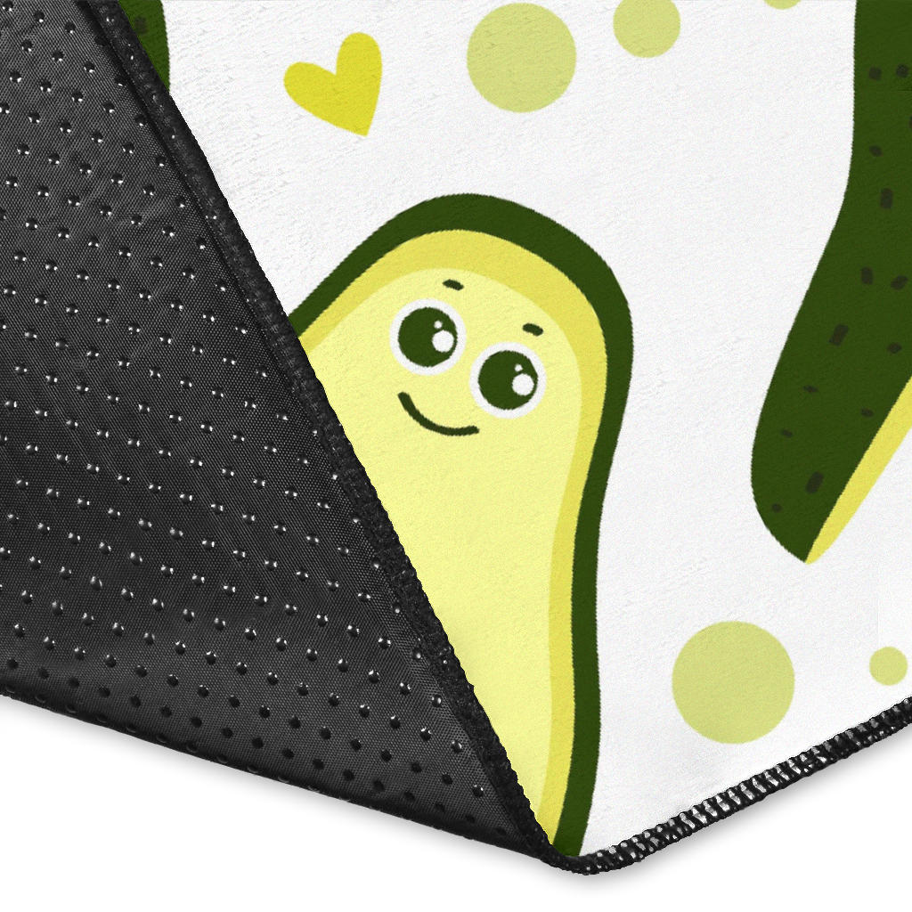 Avocado Pattern Print Design AC06 Area Rugs