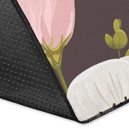Anemone Pattern Print Design AM011 Area Rugs