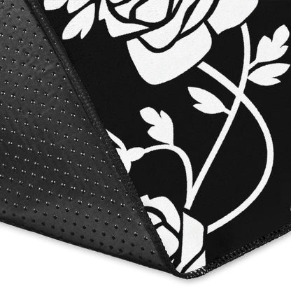 Rose Pattern Print Design RO013 Area Rugs