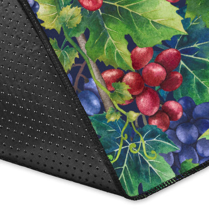 Grape Pattern Print Design GP02 Area Rugs