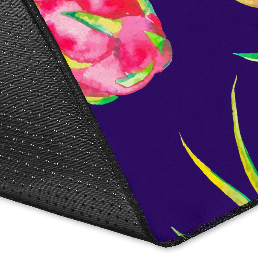 Dragonfruit Pattern Print Design DF02 Area Rugs