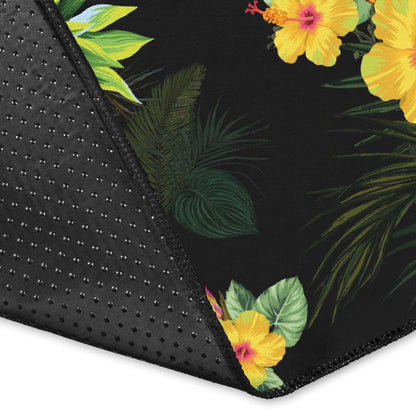 Pineapple Tropical Flower Print Pattern Area Rugs