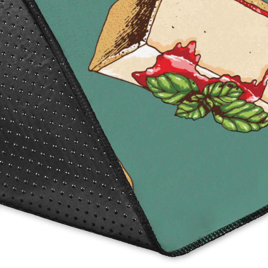 Cheesecake Pattern Print Design CK02 Area Rugs