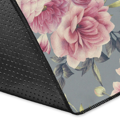 Peony Pattern Print Design PE05 Area Rugs