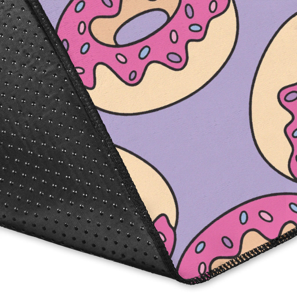 Donut Pattern Print Design DN015 Area Rugs