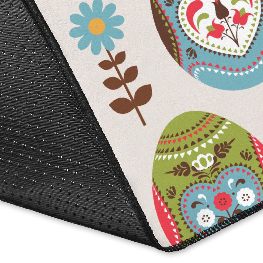 Easter Eggs Pattern Print Design RB011 Area Rugs