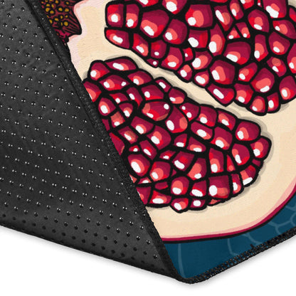 Pomegranate Pattern Print Design PG02 Area Rugs