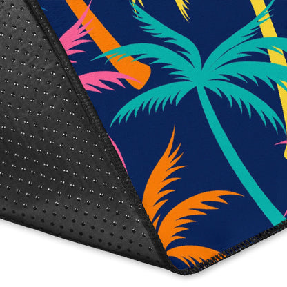 Palm Tree Pattern Print Design PT013 Area Rugs