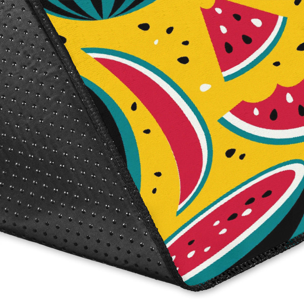 Watermelon Pattern Print Design WM02 Area Rugs