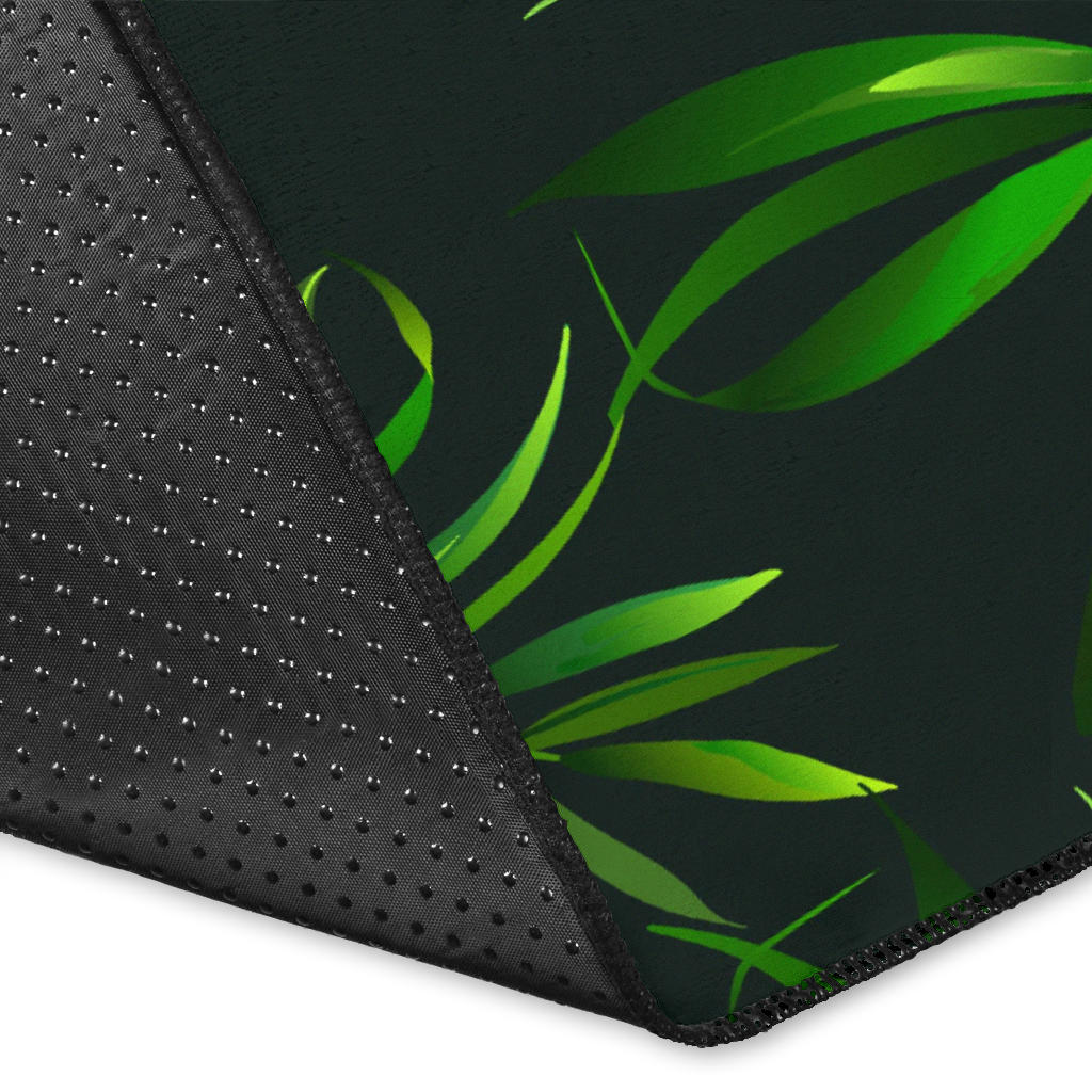Rainforest Pattern Print Design RF03 Area Rugs